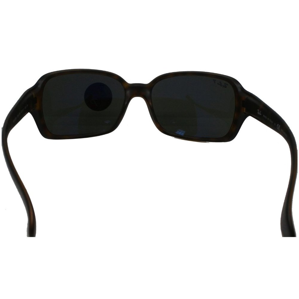 Ray-Ban Havana Sunglasses Green Polarized Lens - Picture 6 of 6